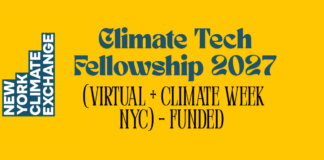 Climate Tech Fellowship 2027