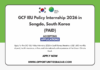 GCF IEU Policy Internship 2026 in Songdo, South Korea