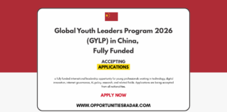 Global Youth Leaders Program 2026
