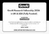 GovAI Research Fellowship 2026
