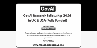 GovAI Research Fellowship 2026