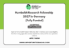 Humboldt Research Fellowship 2027