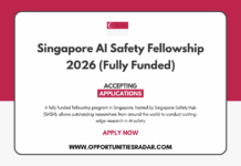 Singapore AI Safety Fellowship 2026