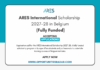 ARES International Scholarship 2027
