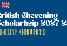 Chevening Scholarship 2027-28 Application Timeline Announced Chevening Scholarship 2027-28 Application Timeline