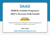 DAAD Re-Invitation Programme 2027