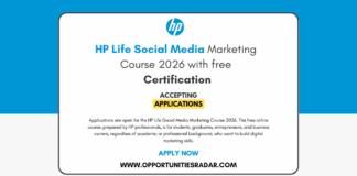 HP Life Social Media Marketing Course 2026