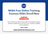 NASA Free Online Training Courses 2026