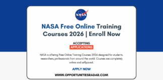 NASA Free Online Training Courses 2026