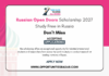 Russian Open Doors Scholarship 2027