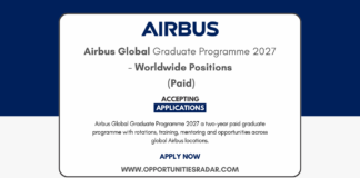 Airbus Global Graduate Programme 2027