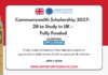 Commonwealth Scholarship 2027-28