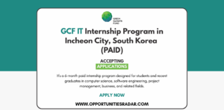 GCF IT Internship 2026