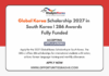 Global Korea Scholarship 2027