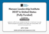 Hansen Leadership Institute 2027