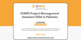 ICMPD Project Management Assistant 2026