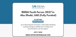 IRENA Youth Forum 2027 in Abu Dhabi