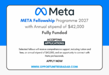 META Fellowship Programme 2027