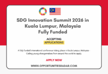 SDG Innovation Summit Malaysia 2026 (SISM) | Fully Funded SDG Innovation Summit Malaysia (SISM) 2026