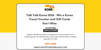 Talk Talk Korea 2026