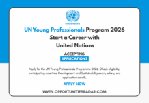 UN Young Professionals Programme 2026