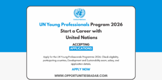 UN Young Professionals Programme 2026
