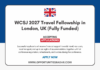 WCSJ 2027 Travel Fellowship