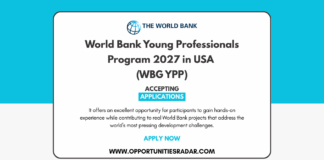 World Bank Young Professionals Program 2027