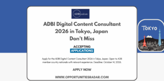 ADBI Digital Content Consultant 2026 in Tokyo, Japan