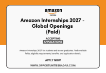 Amazon Internships 2027
