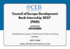 Council of Europe Development Bank Internship 2027