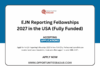 EJN Reporting Fellowships 2027