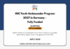 HSC Youth Ambassador Program 2027