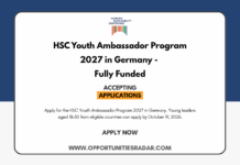 HSC Youth Ambassador Program 2027