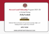 Harvard Lead Fellowship 2027-28