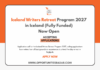 Iceland Writers Retreat Program 2027
