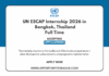 UN ESCAP Internship 2026 in Thailand
